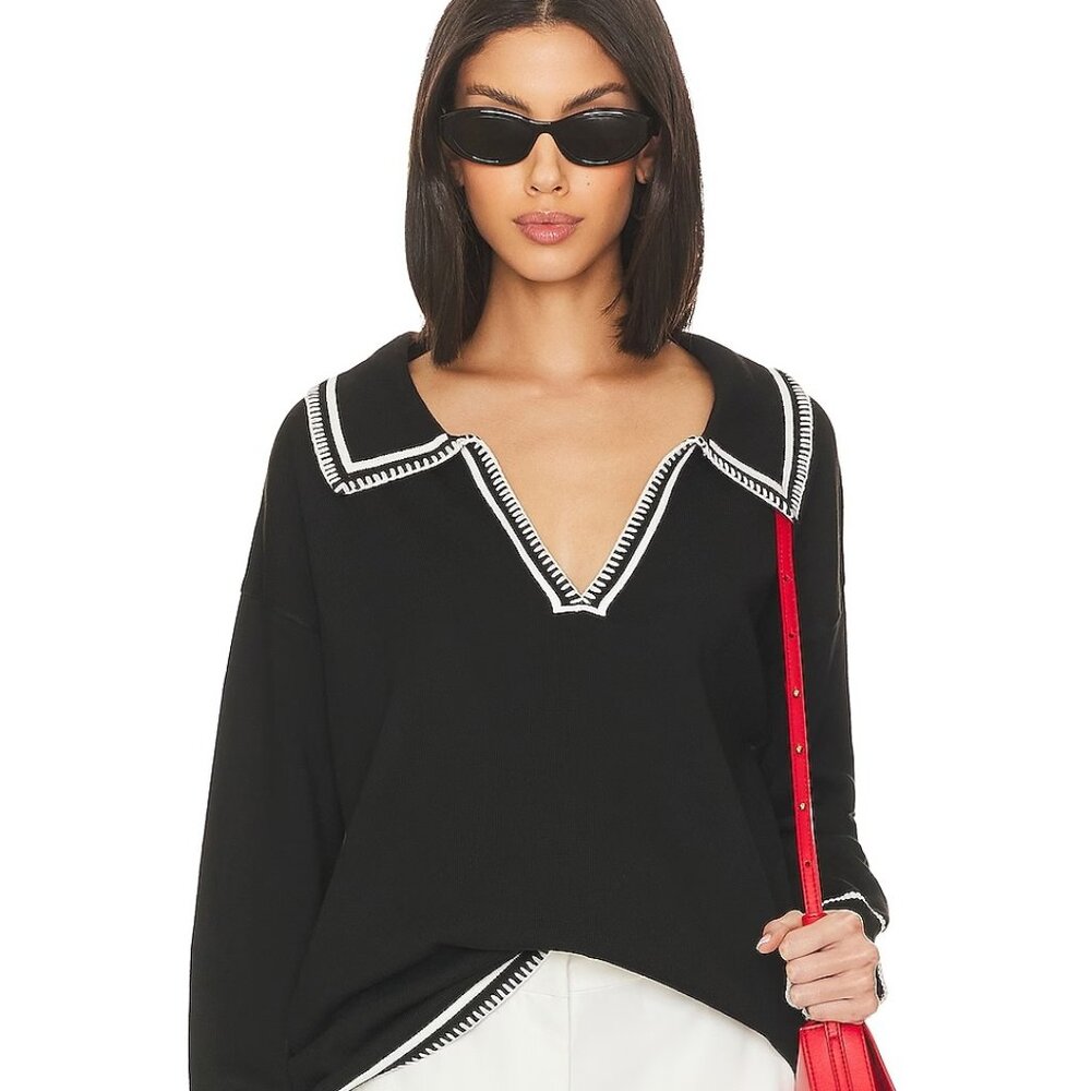 BNWT - Revolve - SNDYS Arlington Collared Sweater